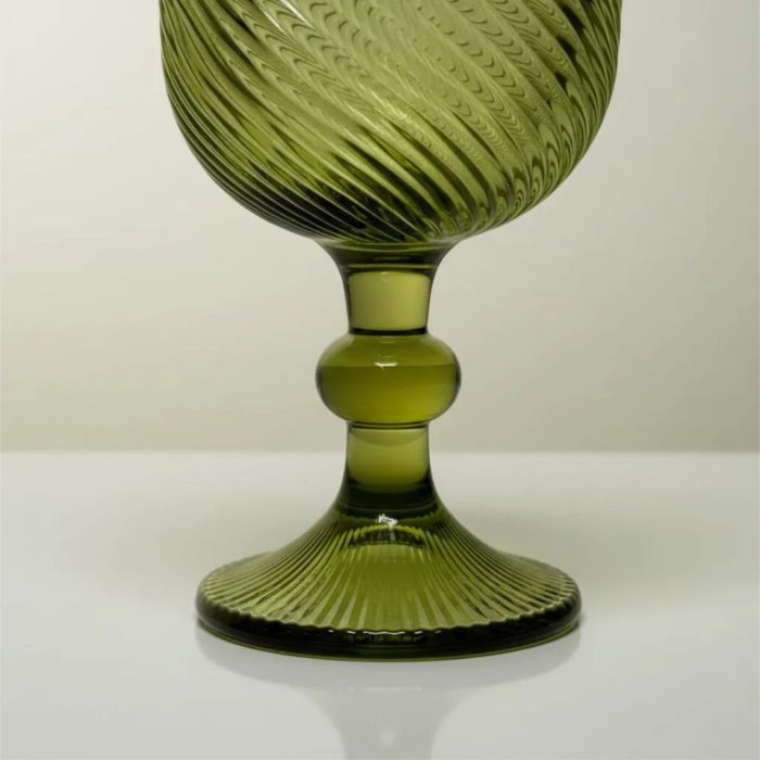 Copa Verde Oliva - Colección Prisma Imperial 01 Copa Verde Oliva - Colección Prisma Imperial 01