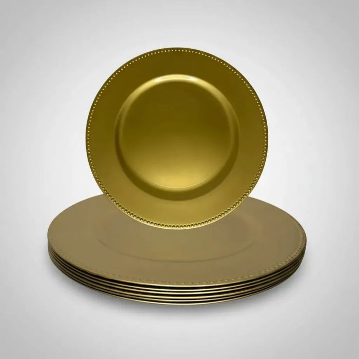 plato dorado borde perlado 02